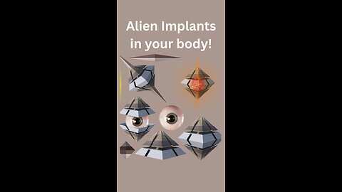 Alien implants in your body!