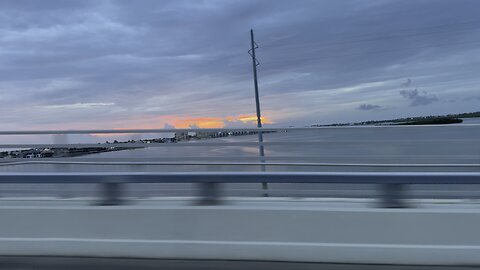 Sunset Over Judge S.S. Jolley Bridge | 4K