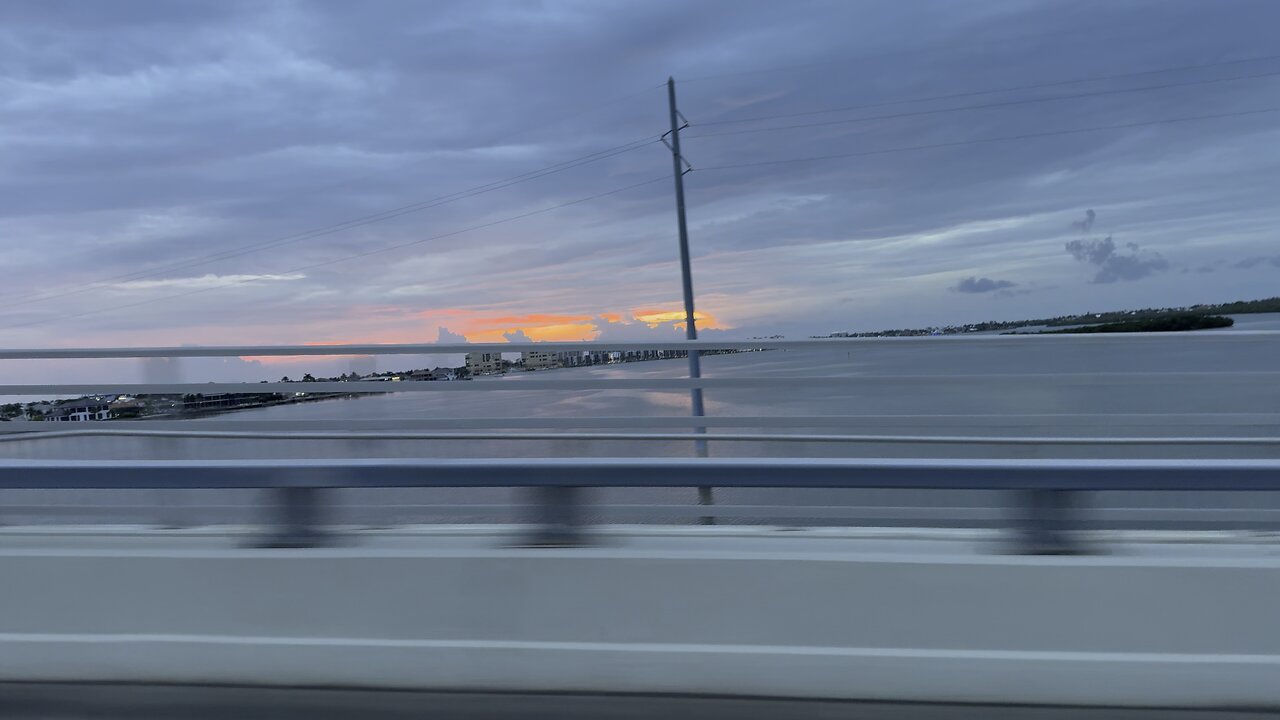 Sunset Over Judge S.S. Jolley Bridge | 4K