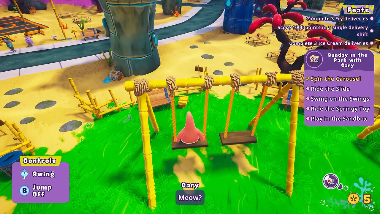 The Patrick Star Game Gameplay