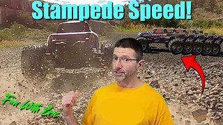 Traxxas Stampede 4x4 VXL Brushless🔥! We have a NEED for SPEED!😎