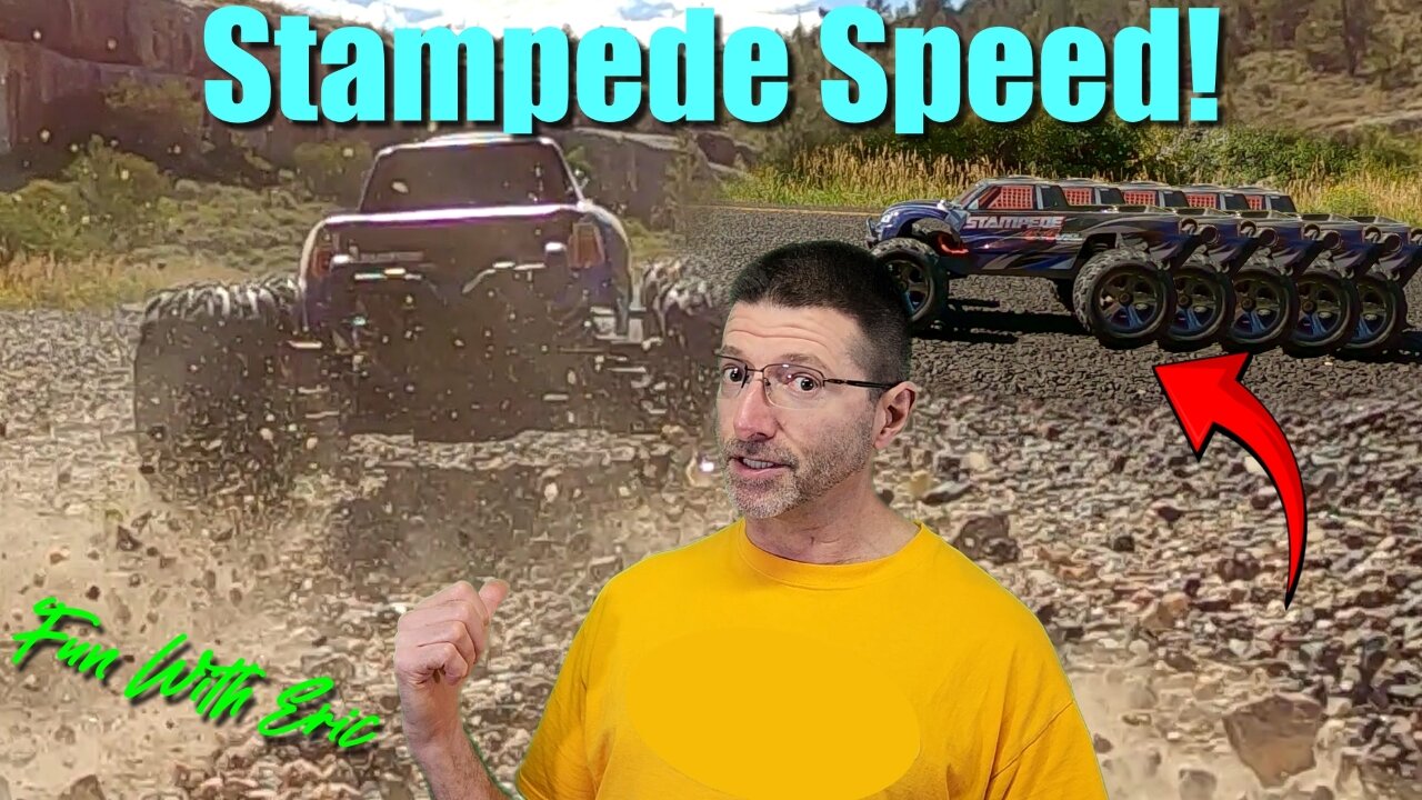 Traxxas Stampede 4x4 VXL Brushless🔥! We have a NEED for SPEED!😎