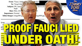 Rand Paul PROVES Fauci Lied Under Oath About Deleting Emails!