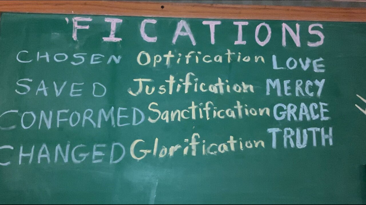 THE ‘FICATIONS of Salvation