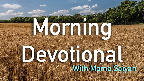 Morning Devotional ~ discussion on John 5