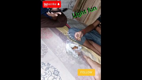 Light fun with our friend