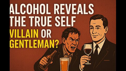 Alcohol Reveals the True Self: Villain or Gentleman?