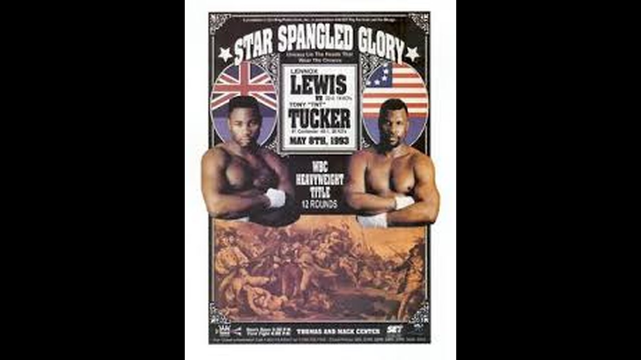 Lennox Lewis vs Tony Tucker - May 08 1993 - Thomas & Mack Center, Las Vegas, NV
