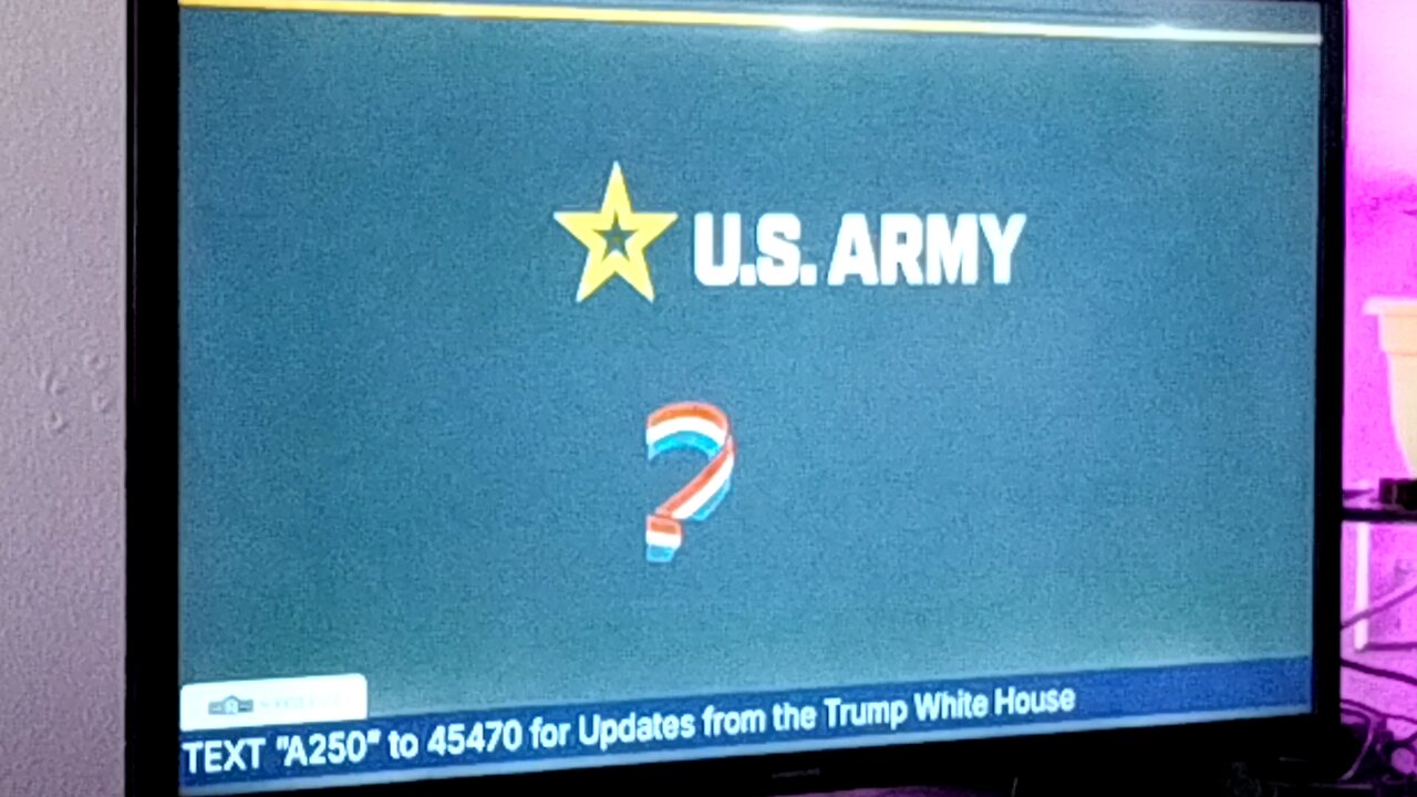 President Trump swears in New Army