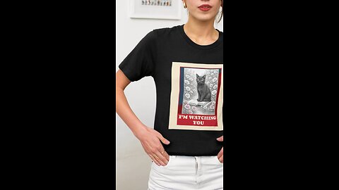 Cat Drawing Shirt