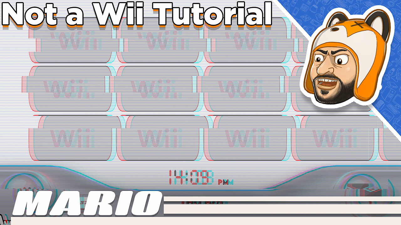 This is not a Wii modding tutorial.