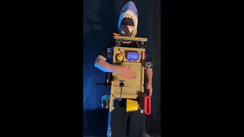 Sharkman casually beats the whachamacallit