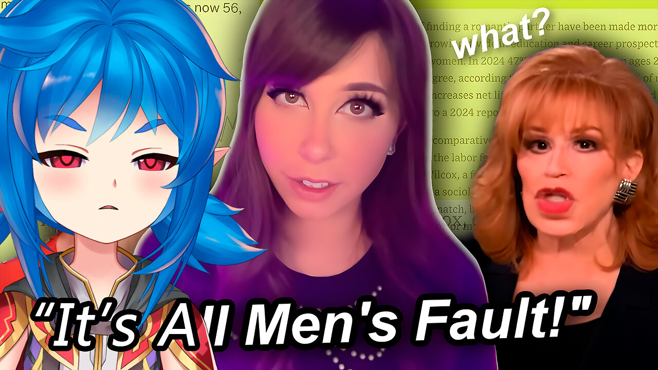 They keep blaming men.. | The Male Loser Epidemic