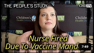 Nurse Fired Due To Vaccine Mandate