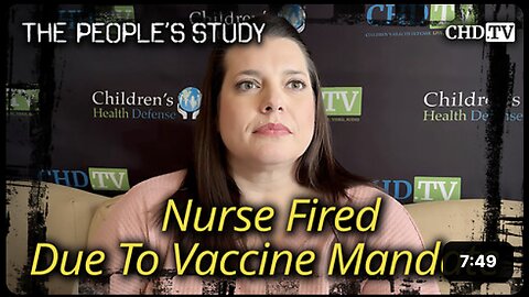 Nurse Fired Due To Vaccine Mandate