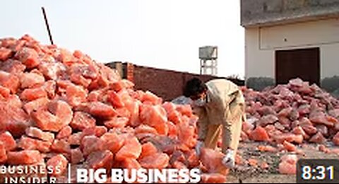How 800 Million Pounds of Himalayan Salt Are Mined Each Year