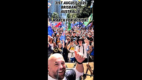 Brisbane March for Australia rally August 31st 2025