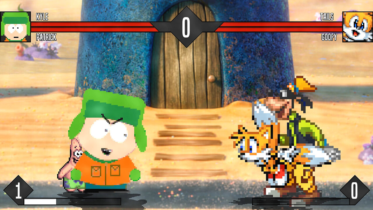 MUGEN - Kyle & Patrick vs. Tails & Goofy - Download