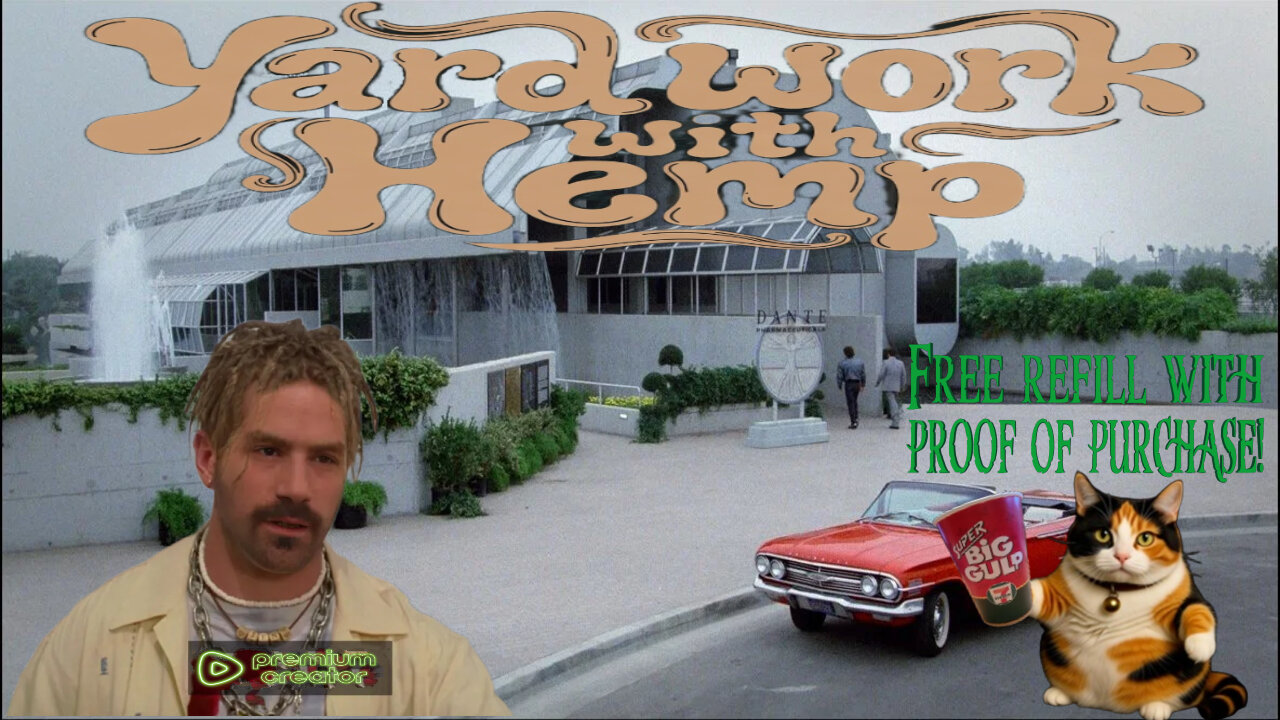 Yard work and destressing