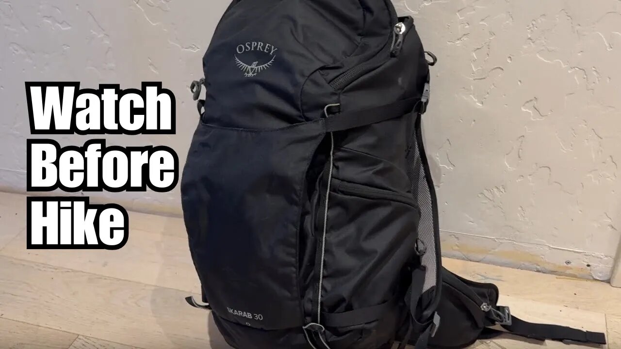 Osprey Skarab Men's Hiking Backpack with Hydraulics Reservoir