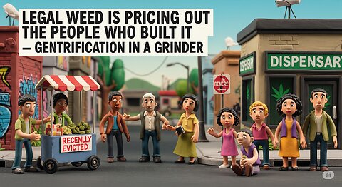 Legal Weed Is Pricing Out the People Who Built It — Gentrification in a Grinder