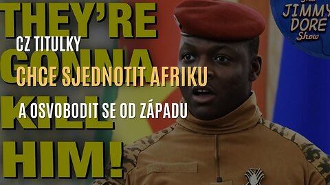 Africký prezident Burkina Faso chce sjednotit Afriku a osvobodit se od Západu (CZ TITULKY)