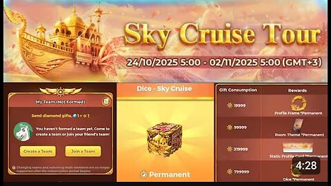 Yalla Ludo New Activety Sky Cruise Tour | Yalla Ludo New Evant Sky Cruise Tour 2025