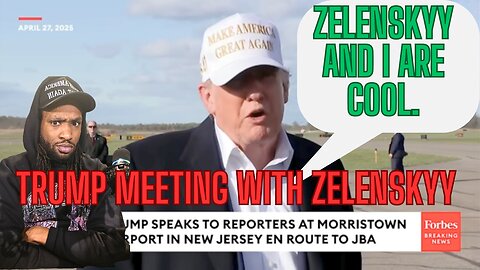 TRUMP TAKES QUESTIONS OF AF1 PLUS MORE!