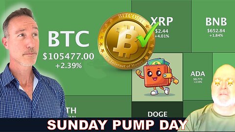 Sunday Pump Day! Bitcoin & Alts Taking Off. Will It Last?!?