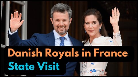Live: Danish Royals Welcomed by Macron | State Visit to France | Europe | Amaravati Today