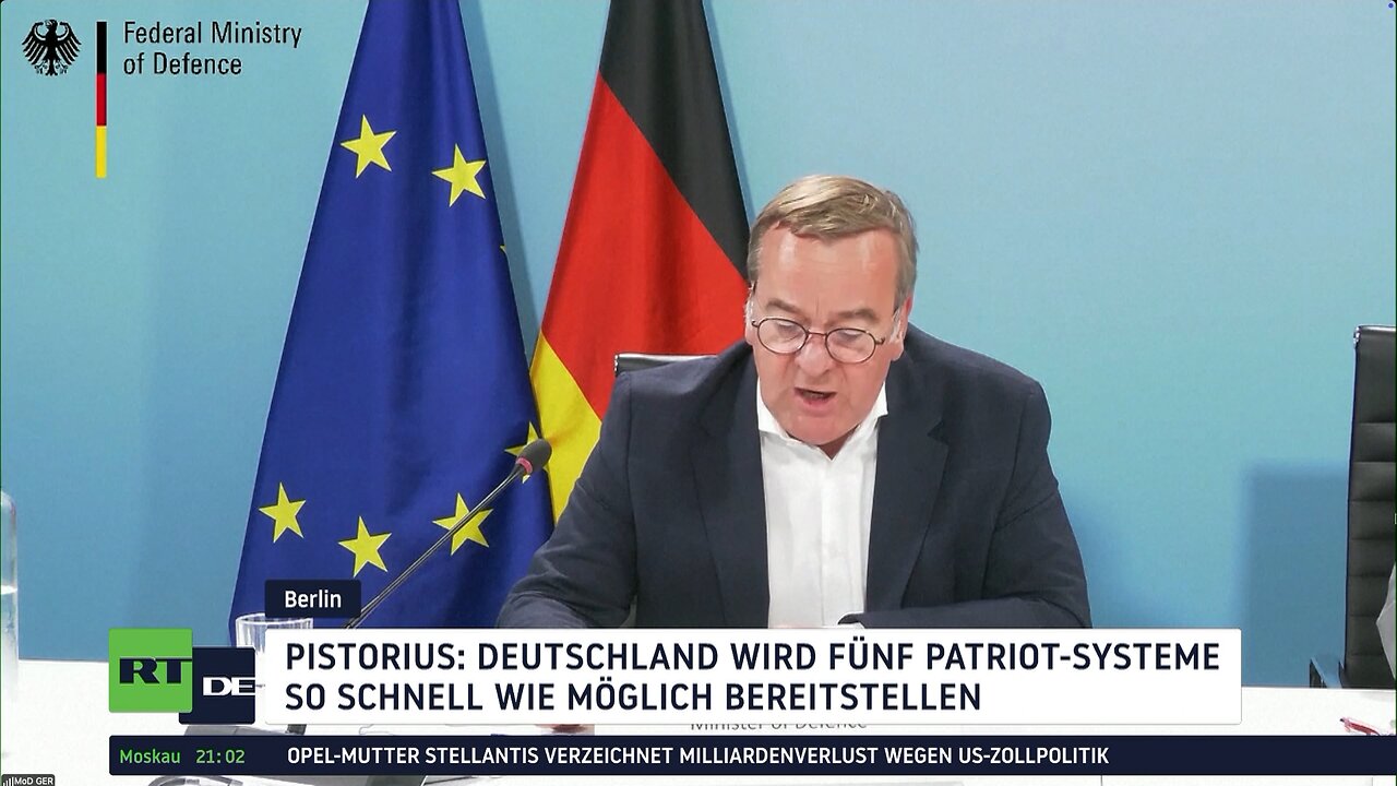Fünf Patriots für Kiew – Kreml: Deutschland kann die Waffenlieferungen nicht finanzieren