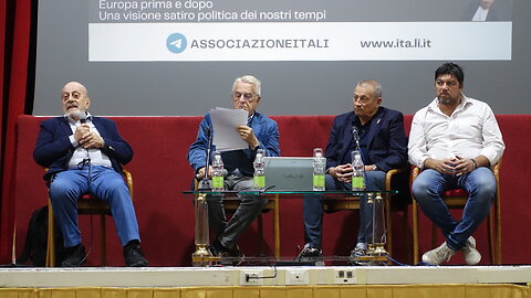 Abano Terme 17.10.2025 - Europa Matrigna : quali e quanti danni ci sta creando Pt. 1