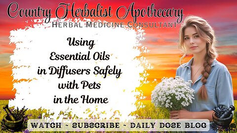 Using Essential Oils in Diffusers Safely with Pets in the Home