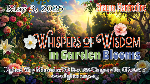 Whispers of Wisdom in Garden Blooms
