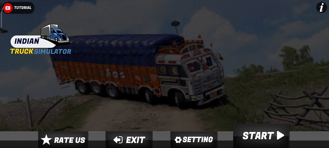 Indian Truck Driver Simulator game me level 4..