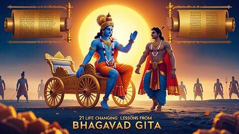 21 Life-Changing Lessons from the Bhagavad Gita | Ancient Wisdom That Transforms Your Life