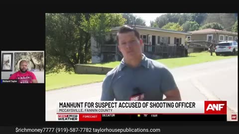 Manhunt After Man Shoots Officer In The Face In The All White Town Of McCaysville, Georgia!!
