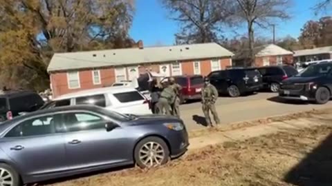 DHS agents detained an illegal alien outside an apartment complex in Charlotte, NC