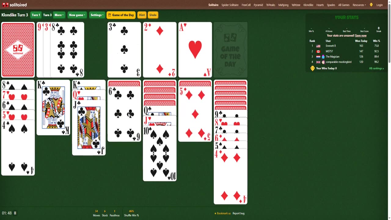 (Full Gameplay) Solitaired [1080p] - No Commentary