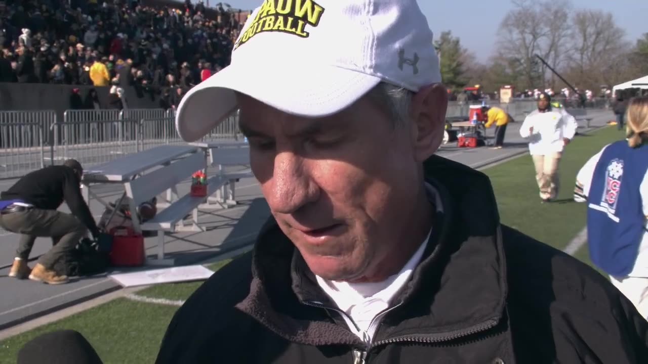 November 16, 2019 - DePauw Coach Bill Lynch at Halftime of Monon Bell Classic