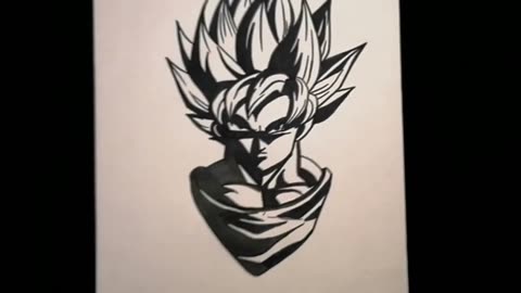 🔥 How to Draw Goku – Step-by-Step for Beginners ✍️💛
