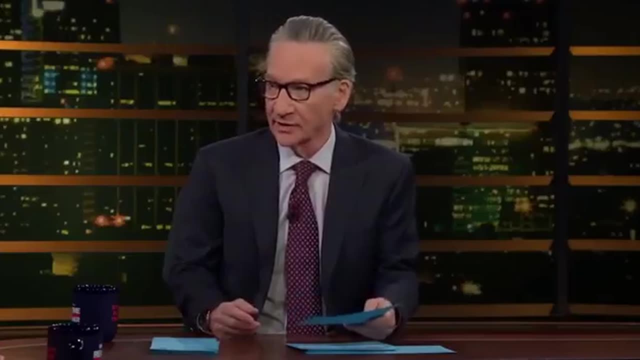 BILL MAHER STUNS HIS AUDIENCE INTO SILENCE.