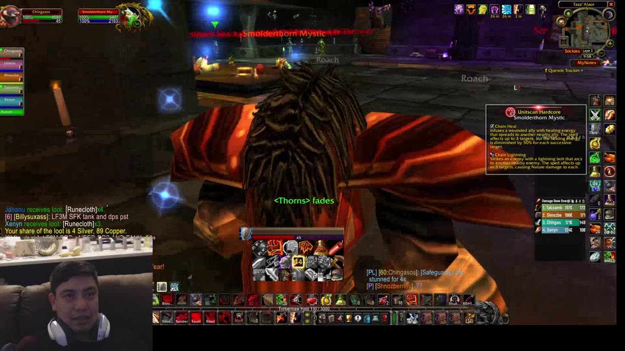 LBRS GRIND! WARRIOR | HARDCORE WoW
