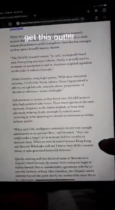 HAARP...ASSASINATION AGENDA