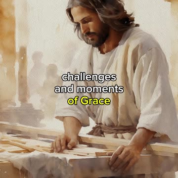 Jesus carpenter work morning prayer