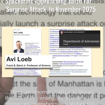 Fact Check: Scientists Did NOT Agree 3I/ATLAS Alien Spacecraft Approaching Earth 4 'Surprise Attack'