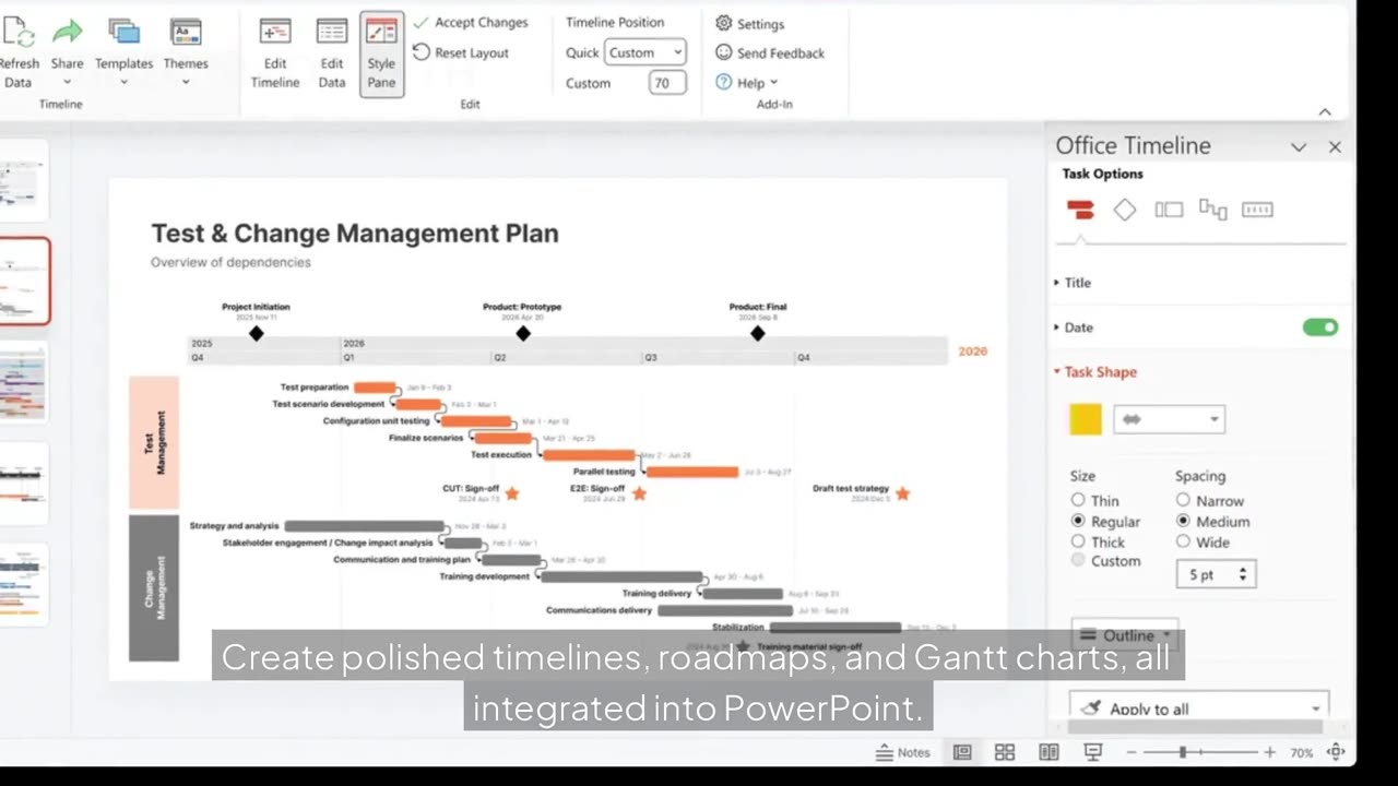 Office Timeline + PowerPoint: Create Stunning Project Timelines in Minutes
