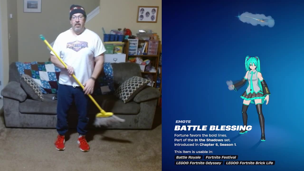 FFG Dance Fortnite Emotes Battle Blessing