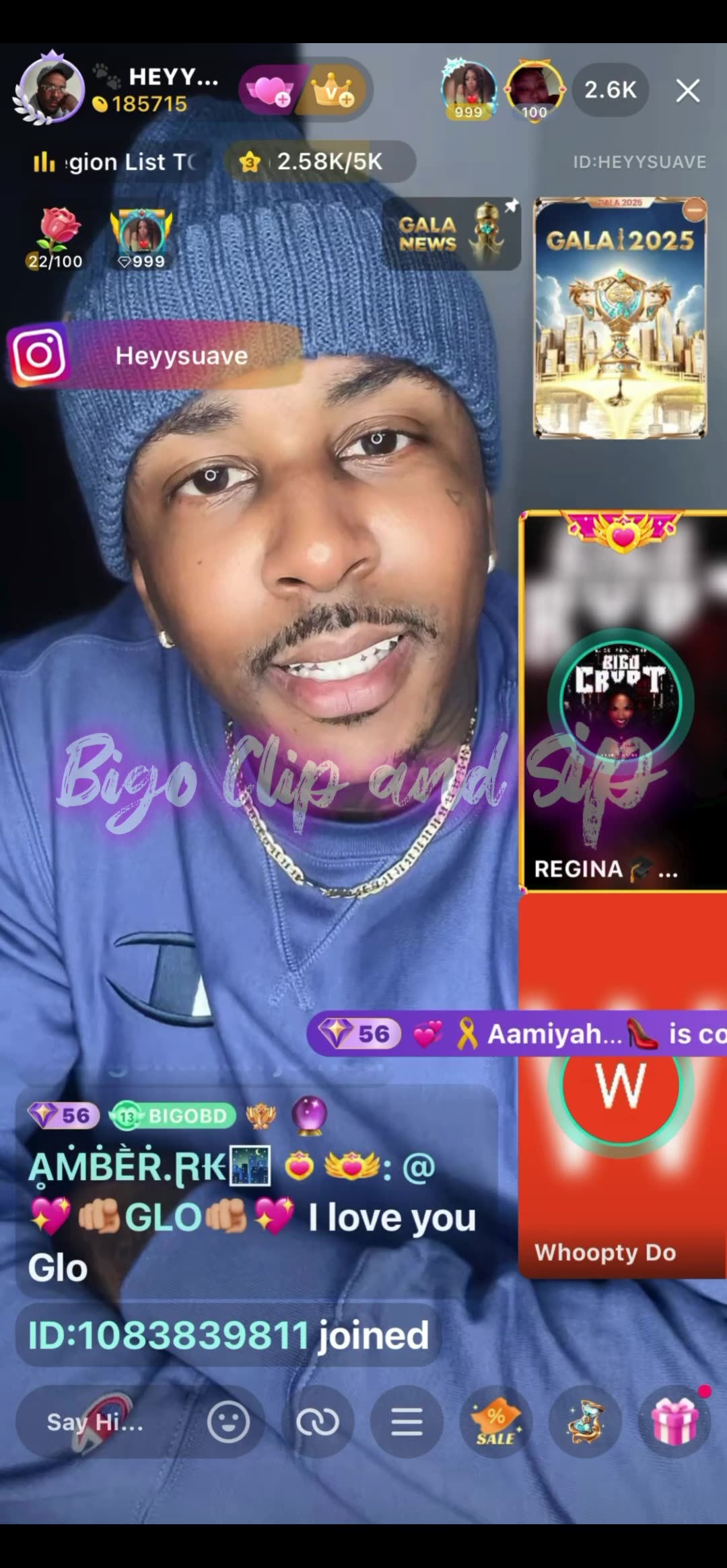 Lionel talks to Liyah in the box after CeCe let to pick up her son 12/3/25 #bigoclipandsip