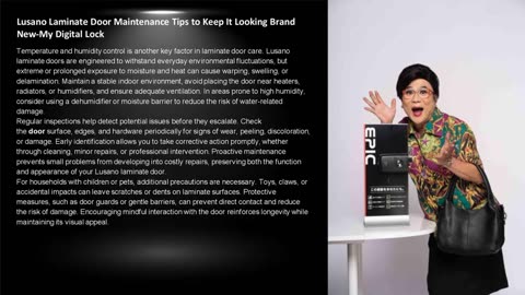 Lusano Laminate Door Maintenance Tips to Keep It Looking Brand New-My Digital Lock